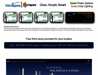 windspireenergy.com screenshot