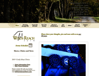 windsreachfarm.com screenshot
