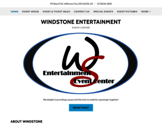 windstoneentertainment.com screenshot