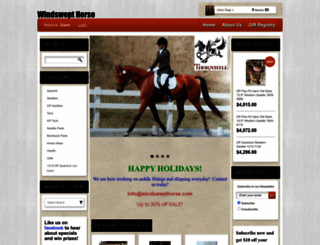 windswepthorse.com screenshot