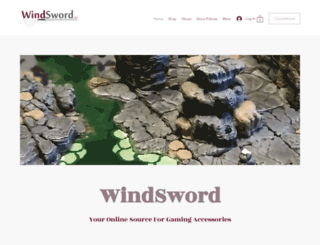 windswordaccessories.com screenshot