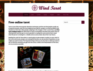 windtarot.com screenshot