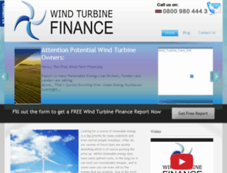 windturbinefinance.com screenshot