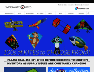windwardkites.com screenshot