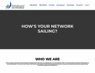 windwardnetworks.com screenshot