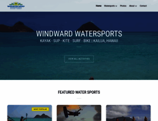 windwardwatersports.com screenshot