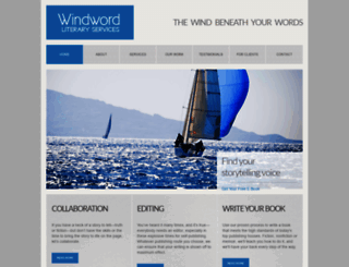 windwordliteraryservices.com screenshot