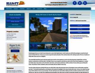 windyhilldunesvacations.com screenshot