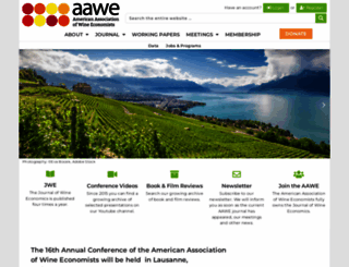 wine-economics.org screenshot