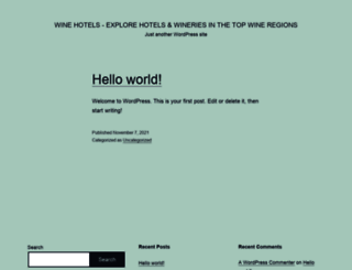 wine-hotels.com screenshot