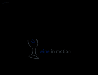 wine-in-motion.com screenshot