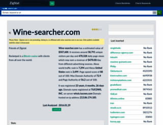 wine-searcher.com.zigstat.com screenshot