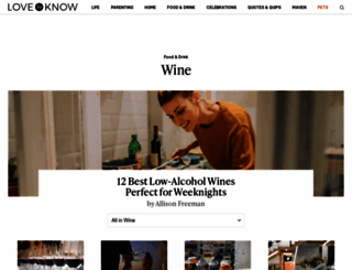 wine.lovetoknow.com screenshot