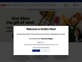 wine.smithsfoodanddrug.com screenshot