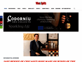 wineandspiritsmagazine.com screenshot