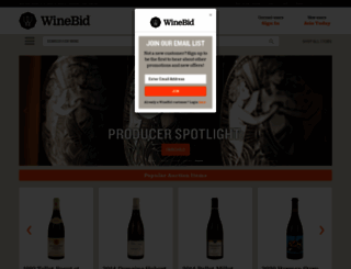 winebid.com screenshot