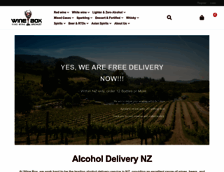 winebox.co.nz screenshot