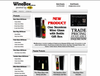 winebox.net.au screenshot