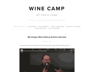 winecampblog.com screenshot