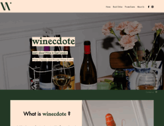 winecdote.com screenshot