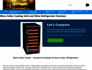 winecellarcooler.net screenshot