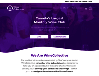 winecollective.ca screenshot