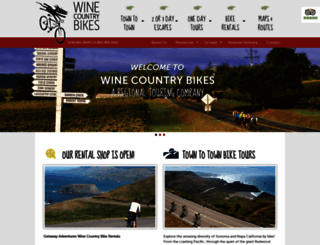 winecountrybikes.com screenshot