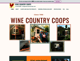 winecountrycoops.com screenshot