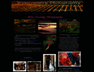 winecountryphoto.com screenshot