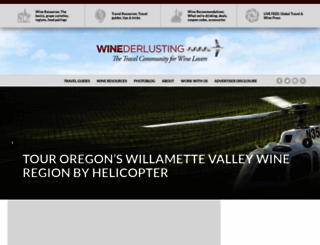 winederlusting.com screenshot
