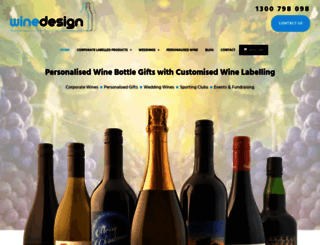 winedesign.com.au screenshot