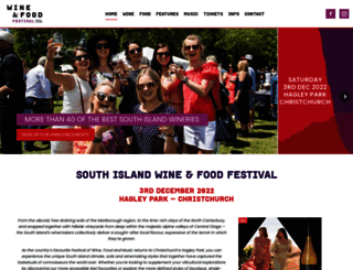 winefestival.co.nz screenshot