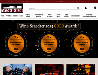 winehouse.com screenshot