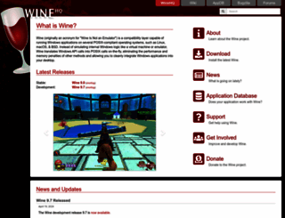 winehq.org screenshot