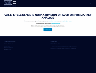 wineintelligence.com screenshot