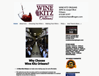 winekitzorleans.ca screenshot