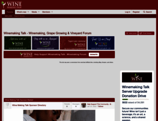 winemakingtalk.com screenshot