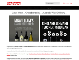 wineonlineaustralia247.com screenshot
