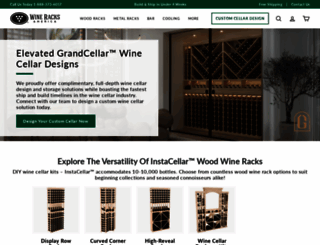 wineracksamerica.com screenshot