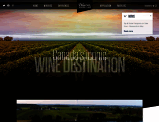 wineriesofniagaraonthelake.com screenshot