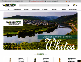 wines4fun.com screenshot