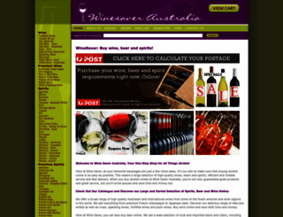 winesaver.com.au screenshot