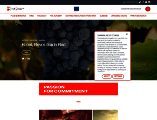 winesfromspainusa.com screenshot