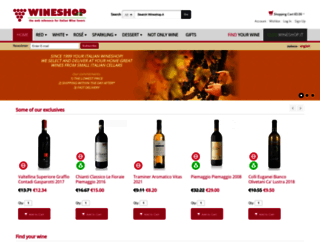wineshop.it screenshot