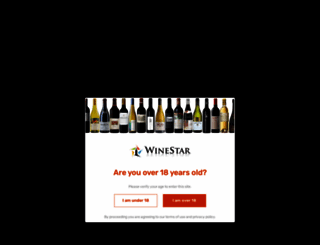 winestar.com.au screenshot