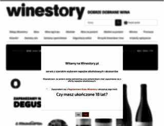 winestory.pl screenshot