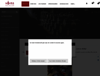 winesunlimited.be screenshot