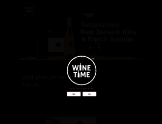 winetime.co.nz screenshot