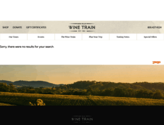 winetrain.rezgo.com screenshot