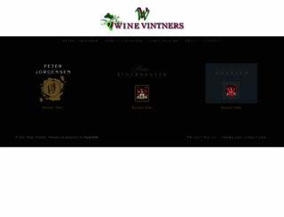 winevintners.com.au screenshot